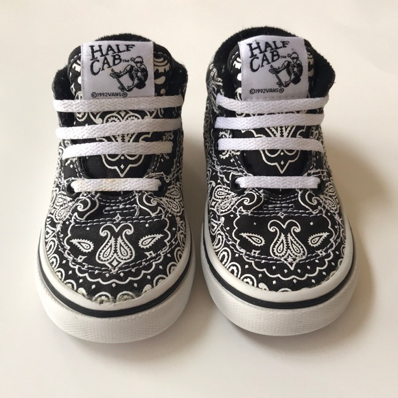 vans half cab checkered